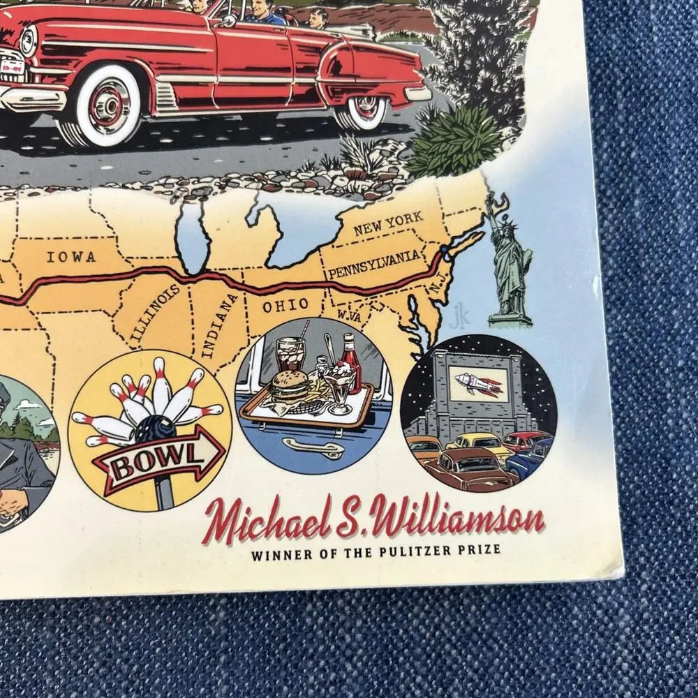 The Lincoln Highway : Coast to Coast Paperback Book Very Good Condition